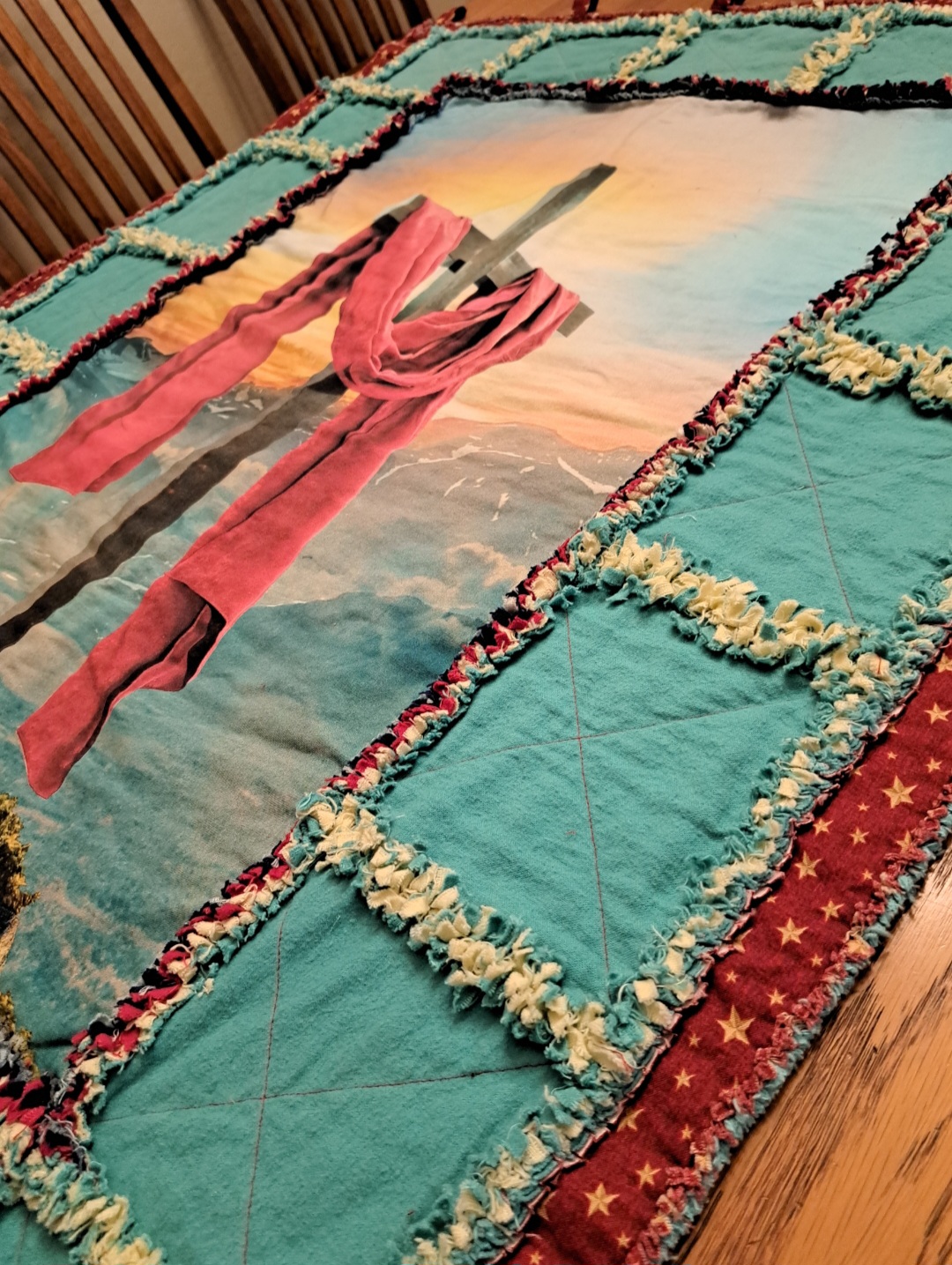 Easter Cross Wall Hanging