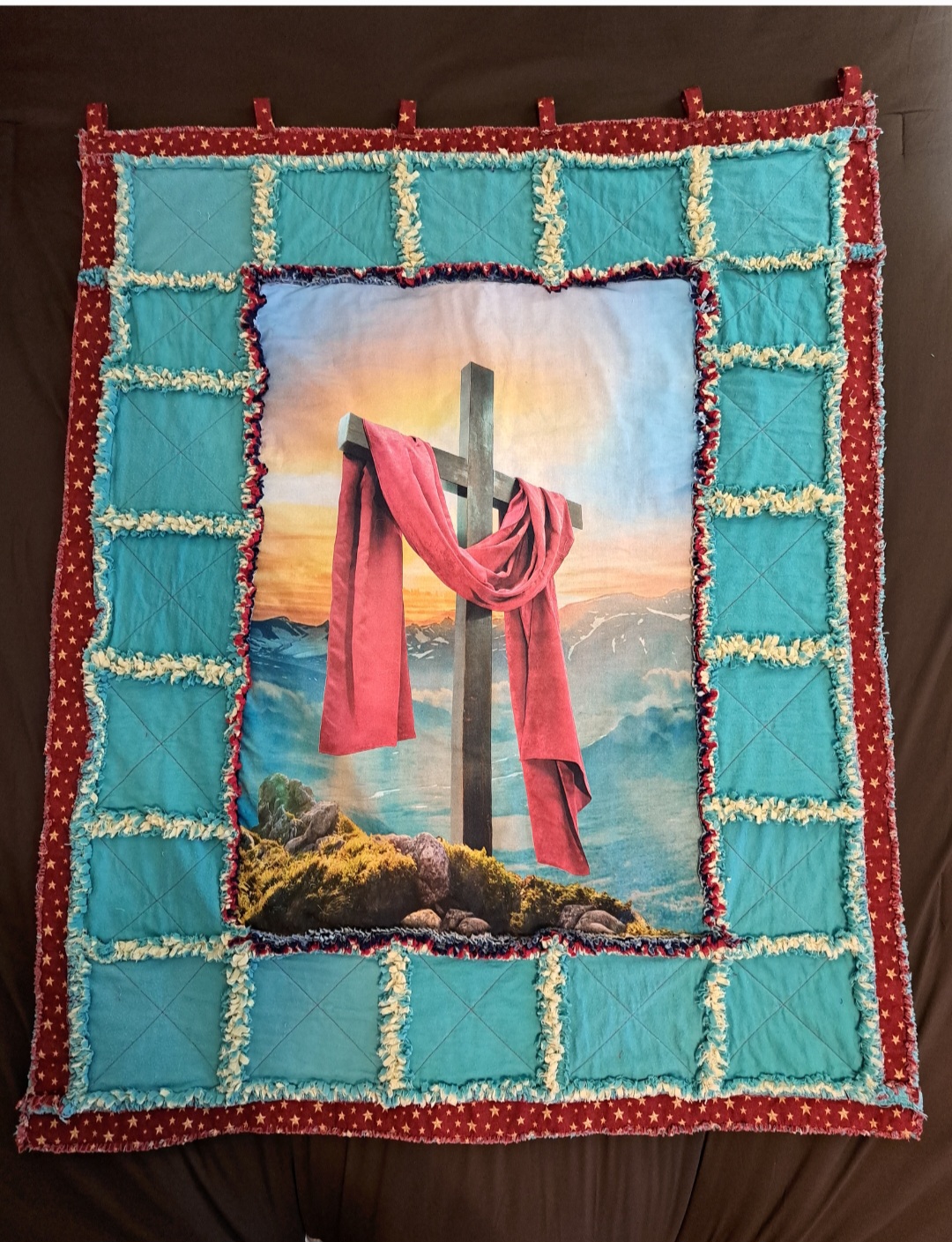 Easter Cross Wall Hanging